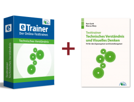 Einstellungstest Technisches Verständnis Kombipaket: Online-Testtrainer + Buch