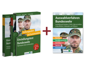 Sparpaket – Einstellungstest + Auswahlverfahren Bundeswehr