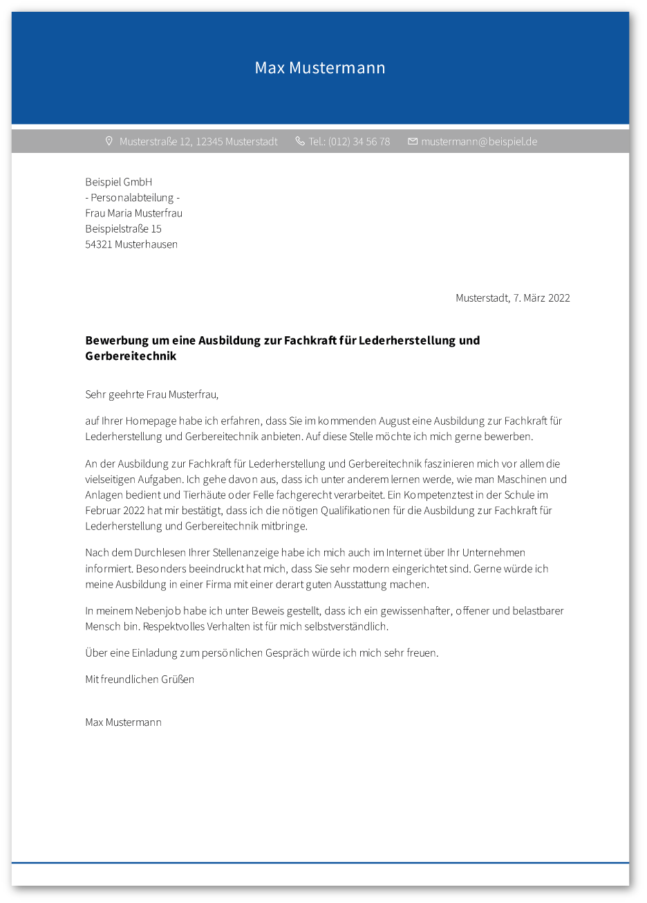 anschreiben-fachkraft-lederherstellung-gerbereitechnik