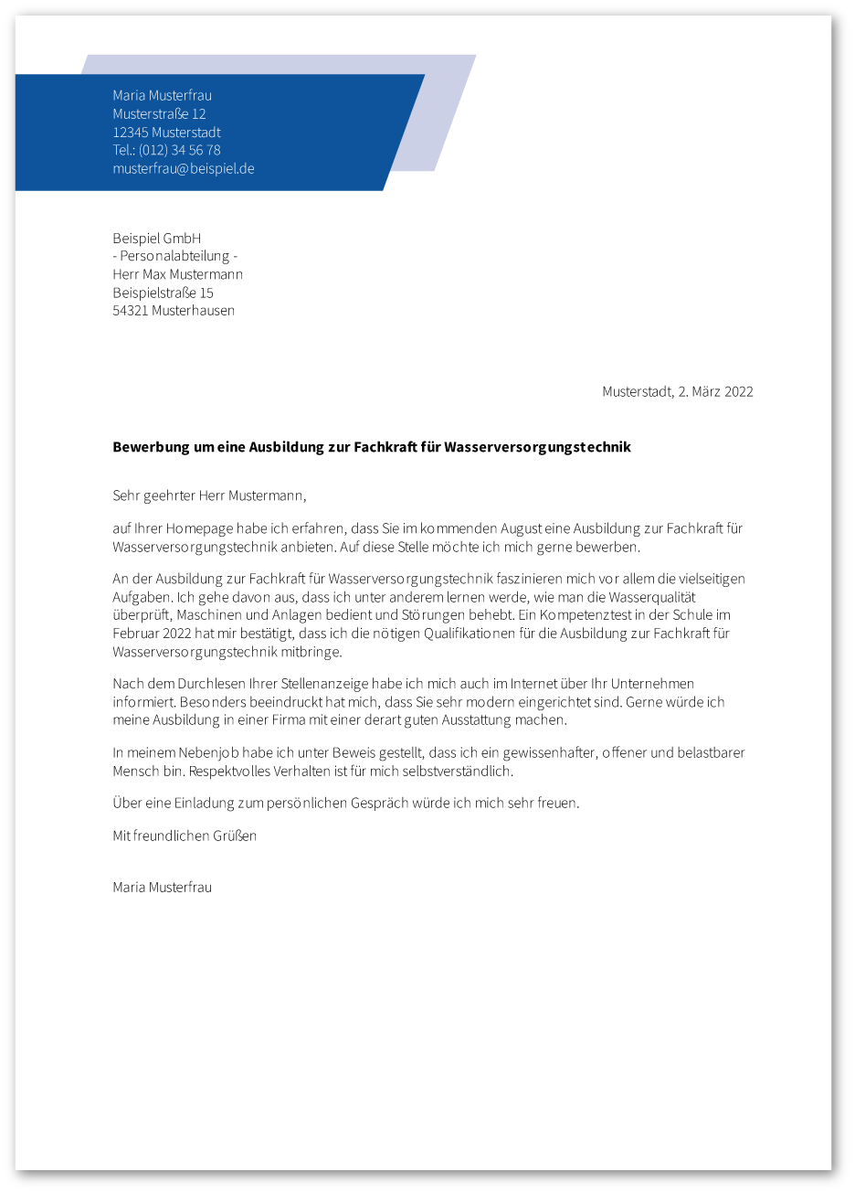 anschreiben-fachkraft-wasserversorgungstechnik