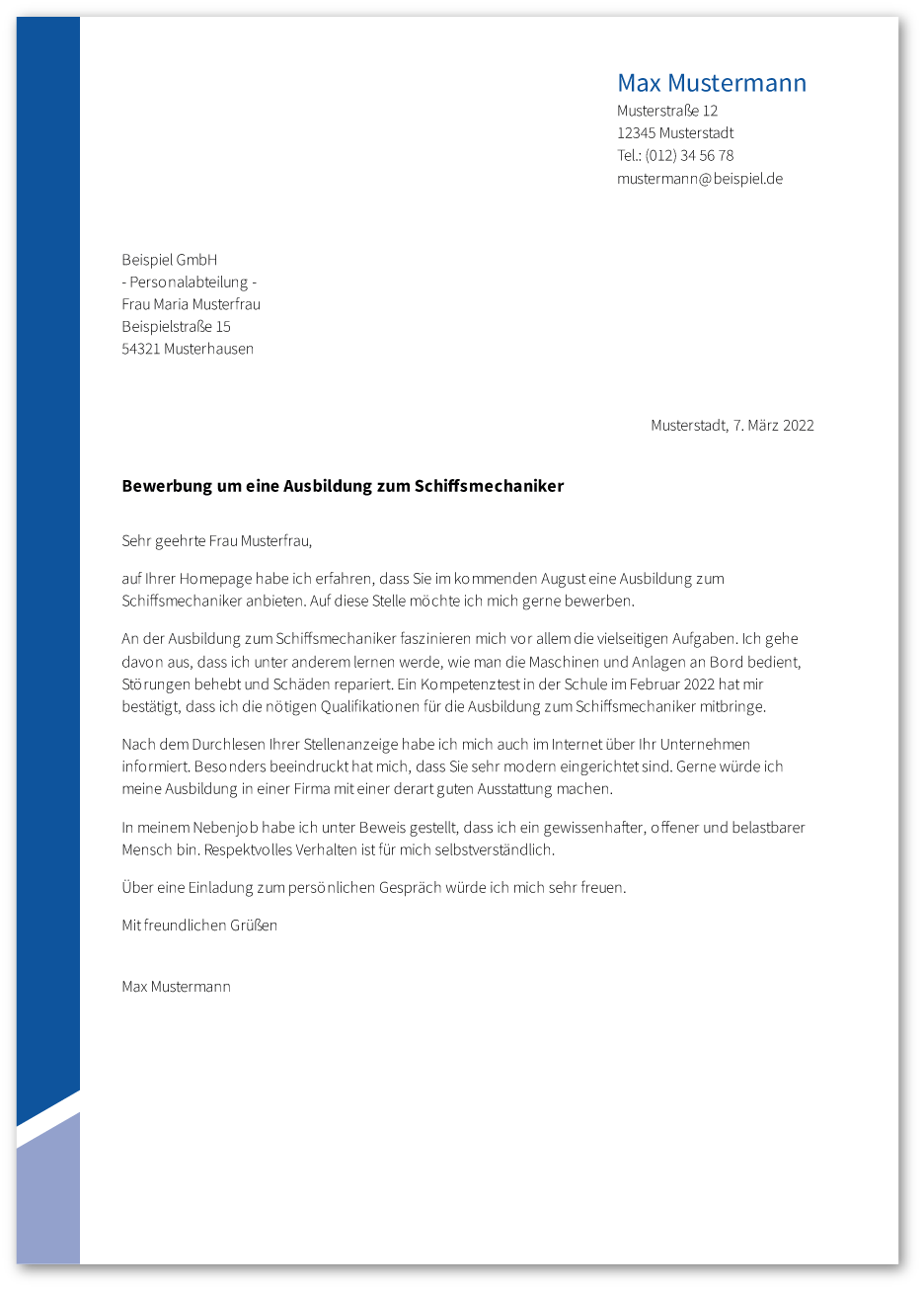 anschreiben-schiffsmechaniker-schiffsmechanikerin