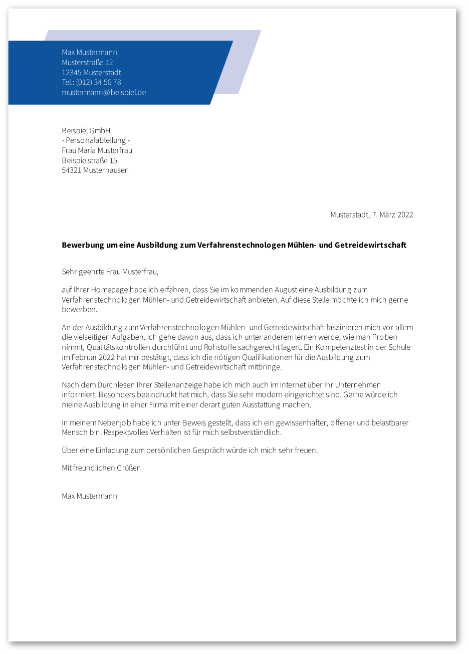 anschreiben-verfahrenstechnologe-verfahrenstechnologin-muehlen-und-getreidewirtschaft-agrarlager