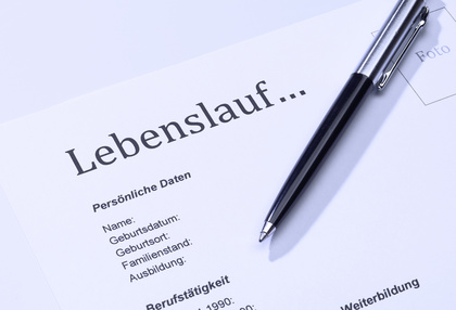 Bundeswehr Bewerbung: der Lebenslauf