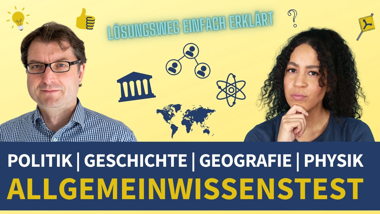 Einstellungstest: Wie trainiert man Allgemeinwissen?