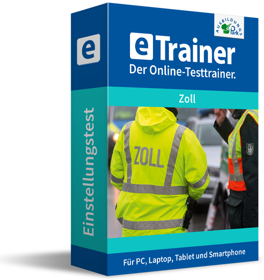 etrainer Einstellungstest Zoll