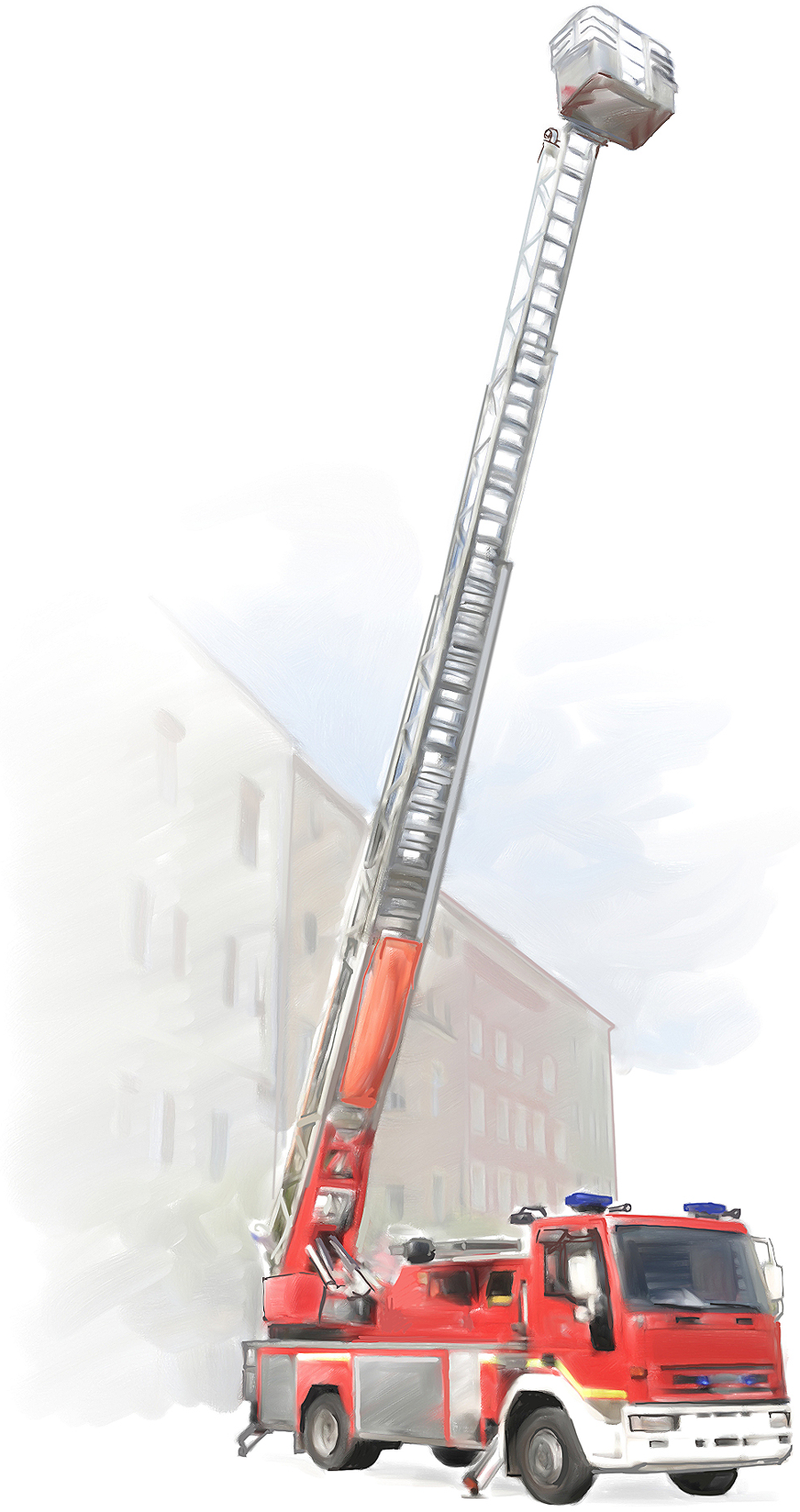 Der Sporttest der Feuerwehr: Das Drehleitersteigen